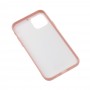 Чехол New glass для iPhone 11 Pro розовый