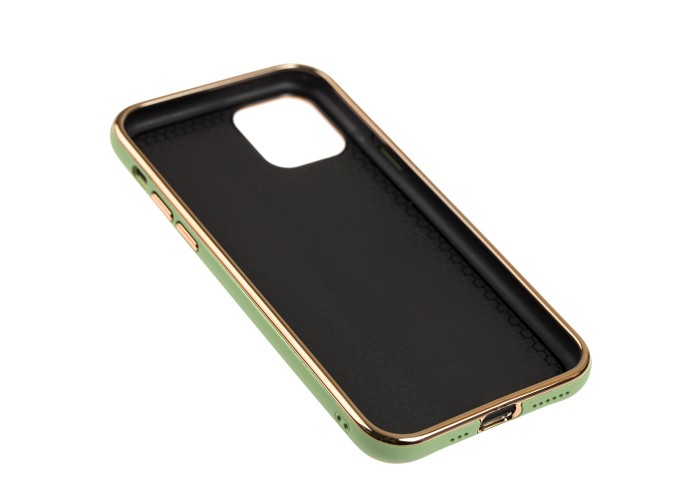 Чехол для iPhone 11 Pro Glass Premium мятный