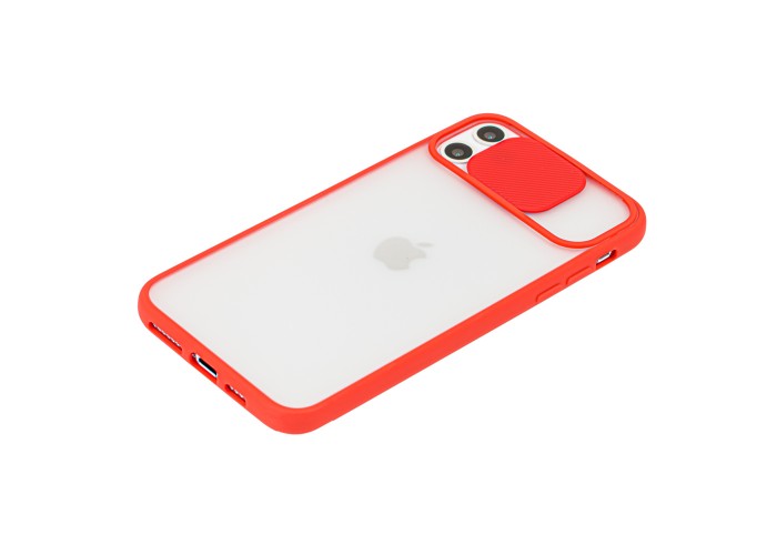 Чехол для iPhone 11 Pro LikGus Camshield camera protect красный