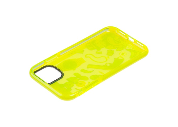 Чехол для iPhone 11 Pro Neon print Микки Маус glamor