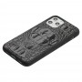 Чехол для iPhone 11 Pro Reptile Croco черный