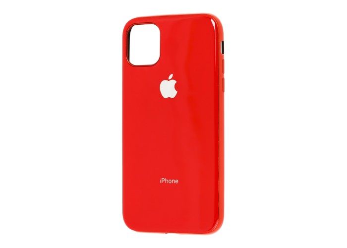 Чехол для iPhone 11 Pro Silicone case (TPU) красный