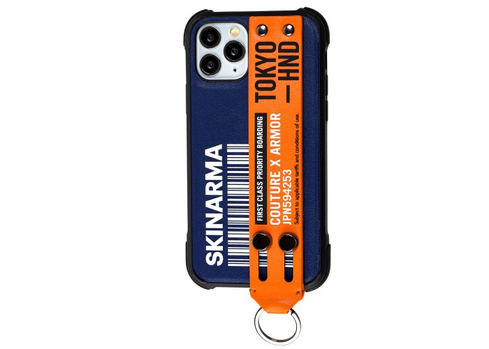 Чехол для iPhone 11 Pro SkinArma case Bando series сине-оранжевый