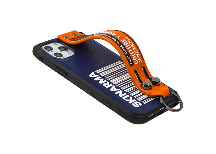 Чехол для iPhone 11 Pro SkinArma case Bando series сине-оранжевый