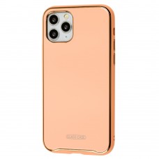 Чехол для iPhone 11 Pro Glass Premium персиковый