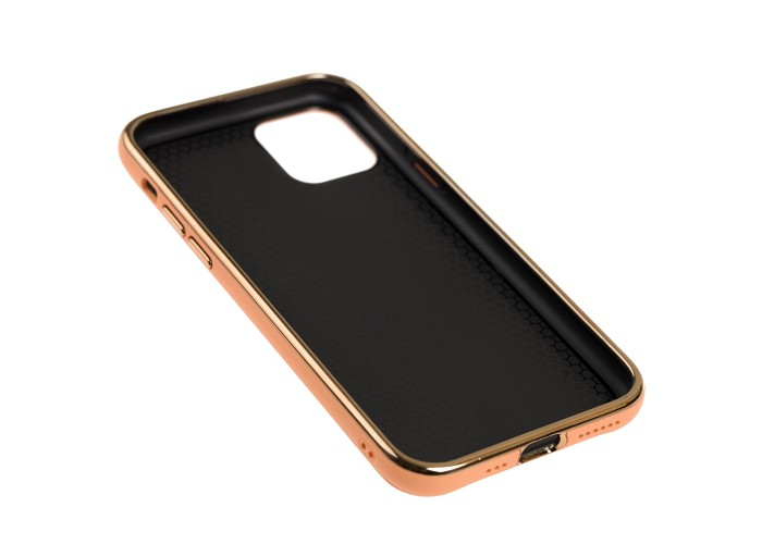 Чехол для iPhone 11 Pro Glass Premium персиковый
