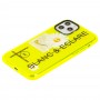 Чехол для iPhone 11 Pro Neon print blanc