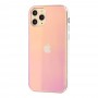 Чехол для iPhone 11 Pro Rainbow glass с лого фиолетовый