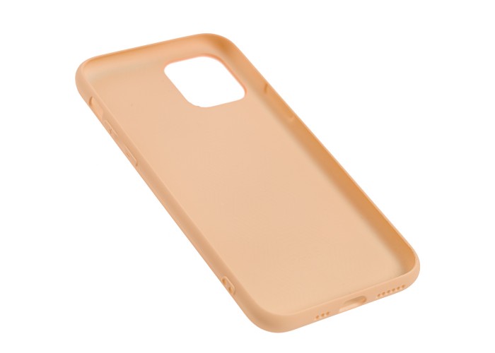 Чехол New glass для iPhone 11 Pro персиковый