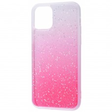 Чехол для iPhone 11 Pro HQ Silicone Confetti розовый