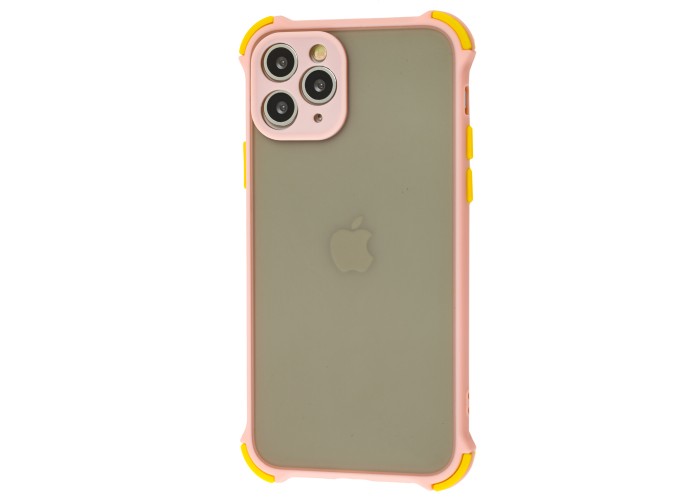 Чехол для iPhone 11 Pro LikGus Totu corner protection розовый