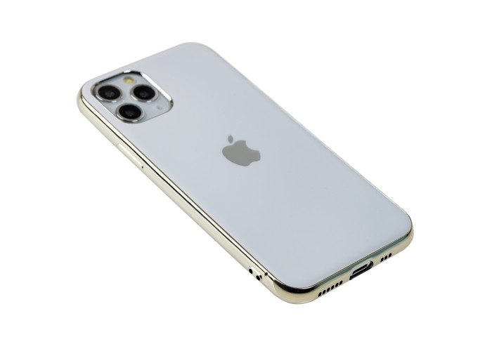 Чехол для iPhone 11 Pro Silicone case матовый (TPU) белый