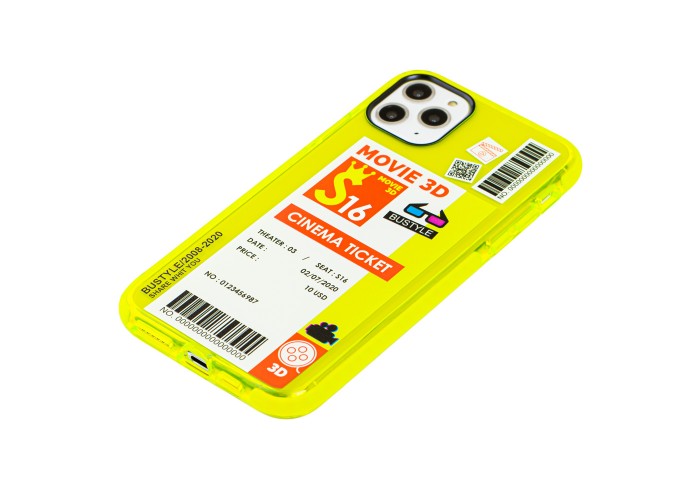 Чехол для iPhone 11 Pro Acid Yellow cinema ticket