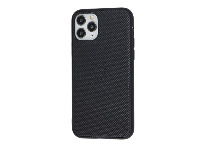 Чехол для iPhone 11 Pro Fiber Logo черный