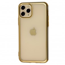 Чехол для iPhone 11 Pro Metall Effect золотистый