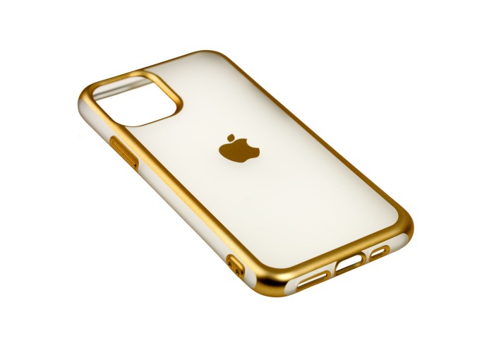 Чехол для iPhone 11 Pro Metall Effect золотистый