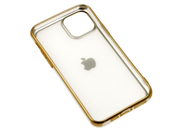 Чехол для iPhone 11 Pro Metall Effect золотистый