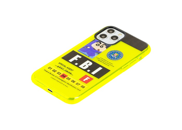 Чехол для iPhone 11 Pro Neon print FBI