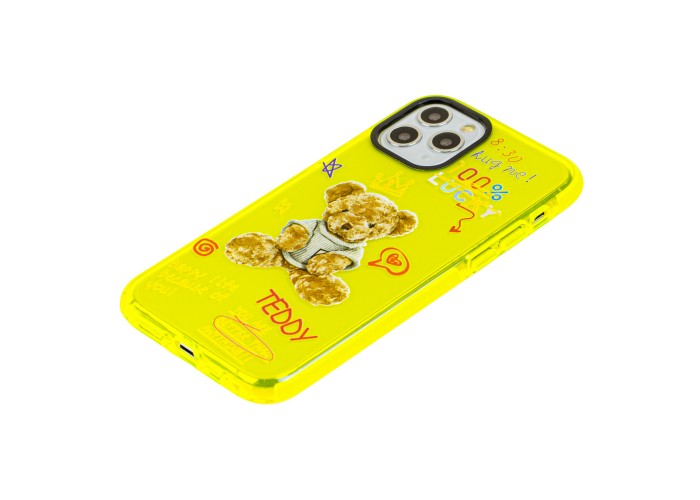 Чехол для iPhone 11 Pro Neon print Teddy