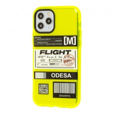 Чехол для iPhone 11 Pro Neon print flight