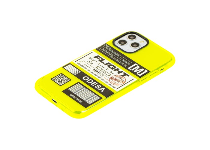Чехол для iPhone 11 Pro Neon print flight