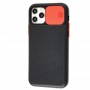 Чехол для iPhone 11 Pro Safety camera черный / красный