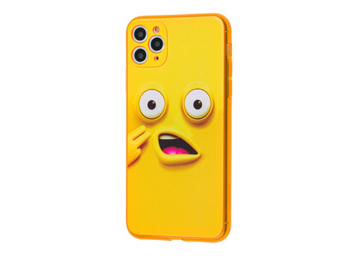 Чехол для iPhone 11 Pro Smile желтый удивлен