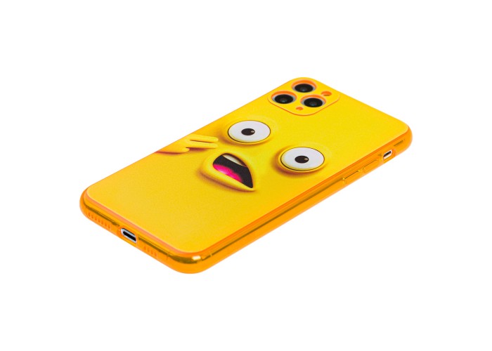 Чехол для iPhone 11 Pro Smile желтый удивлен