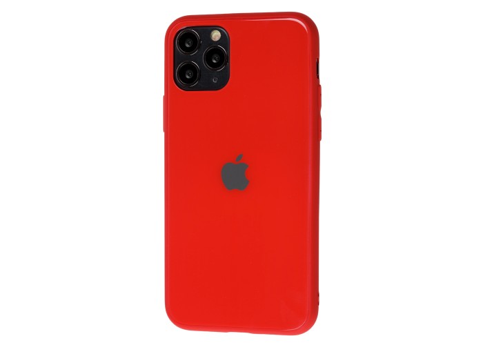 Чехол New glass для iPhone 11 Pro красный