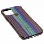 Чехол для iPhone 11 Pro Carbon Gradient Hologram черный