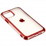 Чехол для iPhone 11 Pro Metall Effect красный