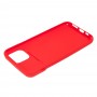Чехол для iPhone 11 Pro Multi-Colored camera protect красный