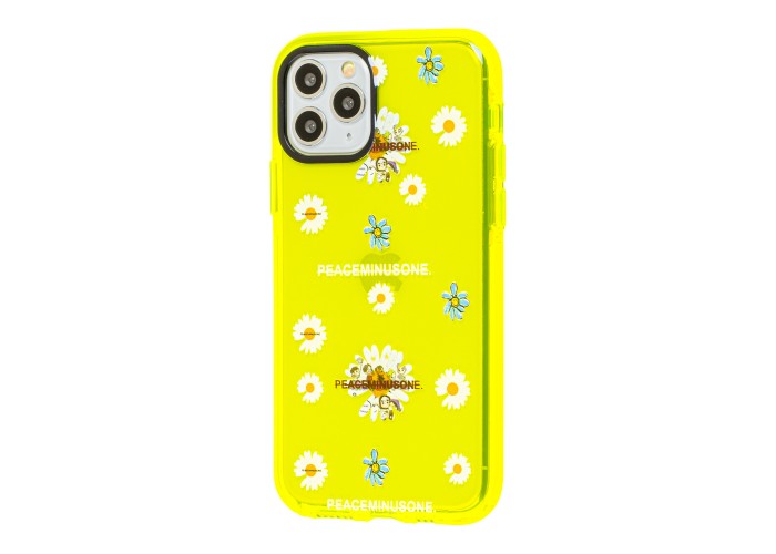 Чехол для iPhone 11 Pro Neon print flowers