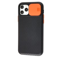 Чехол для iPhone 11 Pro Safety camera черный / оранжевый