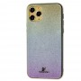 Чехол для iPhone 11 Pro Sw glass золотисто / серебристо / розовый