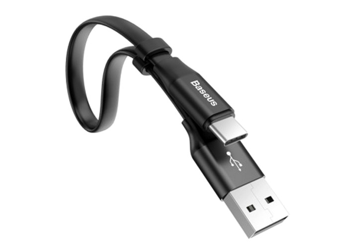 Кабель USB Baseus Type-C Nimble Portable 3.0A 0.23m серебристый