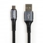 Кабель USB Moxom CC-81 microUSB 2.4A черный