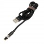 Кабель USB Moxom MX-CB38 lightning magnetic 2.4A 1m черный