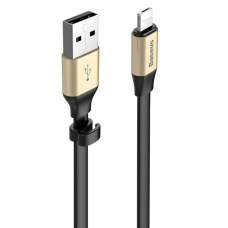 Кабель USB Baseus Micro/Lightning Nimble 2-1 2.0A 0.23m золотистый