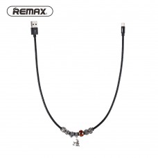 Кабель USB Remax Jewellery microUSB RC-058m крест/черный