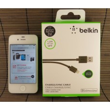 Кабель USB Belkin для iPhone 5 черный
