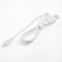 Кабель USB Moxom MX-CB29 lightning 2.4A 1m белый