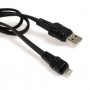 Кабель USB Moxom MX-CB29 lightning 2.4A 1m черный
