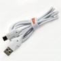 Кабель USB Moxom MX-CB40 Type-C 1,2m белый