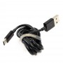 Кабель USB Moxom MX-CB01 lightning 2.4A 1m черный