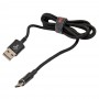 Кабель USB Moxom MX-CB38 Type-C Magnetic 2.4A 1m черный
