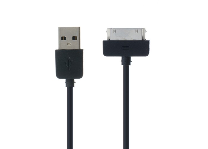 Кабель USB Remax RC-006i4 light 30pin 1m черный