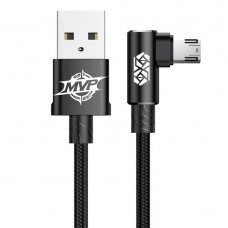 Кабель USB Baseus microUSB MVP Elbow 2A 1m черный