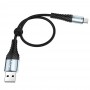 Кабель USB Hoco X38 Cool Type-C 3A 0.25m черный