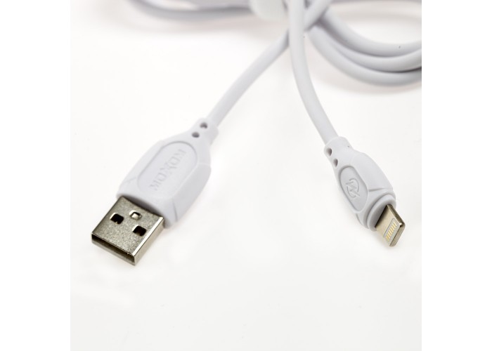 Кабель USB Moxom CC-58 lightning 2.4A белый